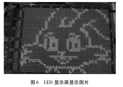 圖6 LED顯示屏顯示圖片